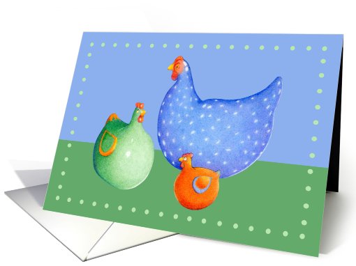 French Hens card (488294)
