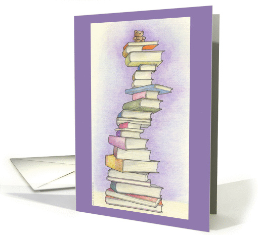 Teddy Bear Books card (53201)