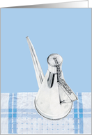 Provencal Olive Oil Can card