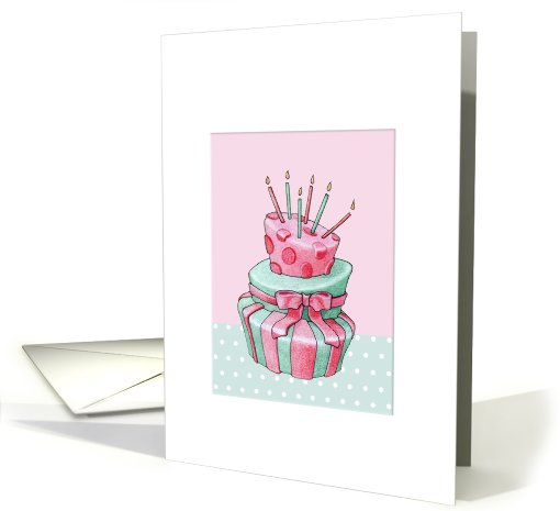 Celebration Cake card (621768)