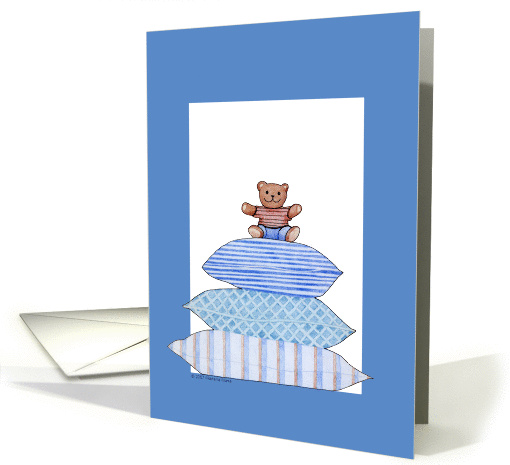 Blue Bear/Blank card (64466)