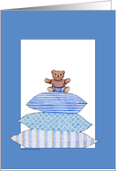 Blue Bear/Blank card