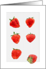 Strawberries Falling card