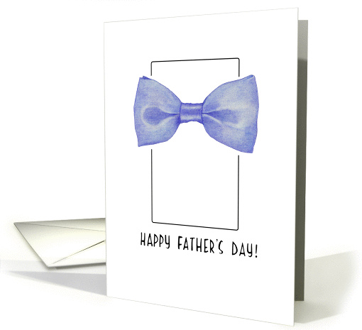 Blue Bowtie/Father's Day card (65257)