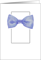 Blue Bowtie/Blank