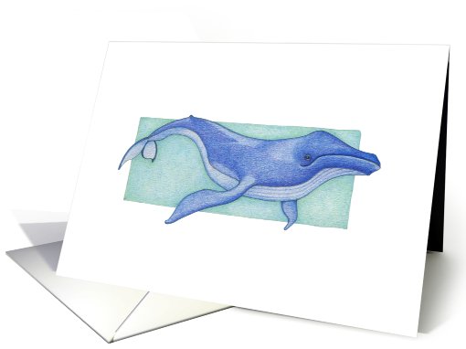 Whale card (689615)