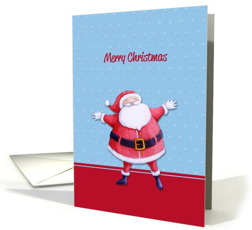 Santa Claus blue card (723134)