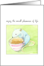 Small Pleasures card