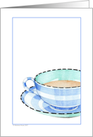 Teacup friendship card