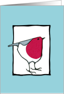 Little Robin white card