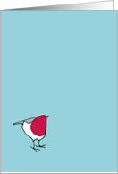 Little Robin card