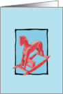 Red Rocking Horse blue card