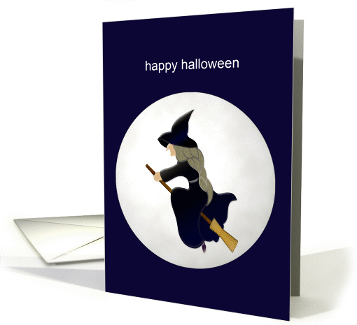 Happy Halloween Witch! card (77515)