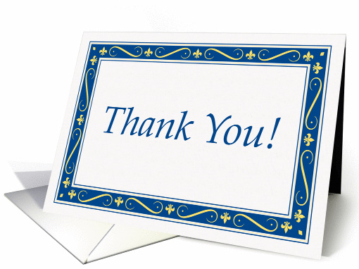 Thank You card (78337)