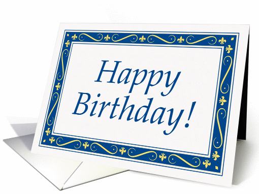 Happy Birthday card (78341)