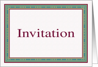 Invitation card