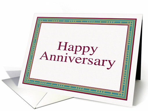 Anniversary card (78659)