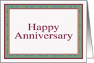 Anniversary card