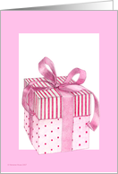 Pink Giftbox Blank