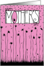 Pink Mother’s Day card