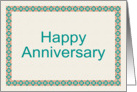 Happy Anniversary card