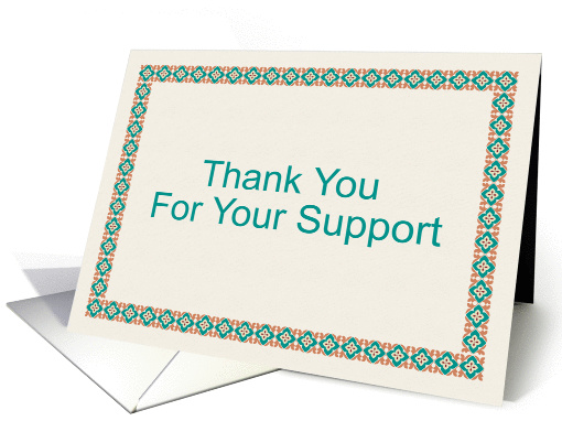 Thank you card (79366)