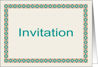 Invitation card