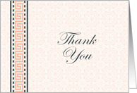 Thank you card