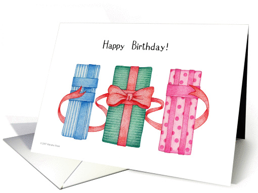 GIfts Happy Birthday card (81830)