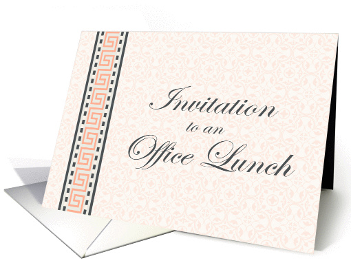 Invitation to an Office Lunch card (85680)