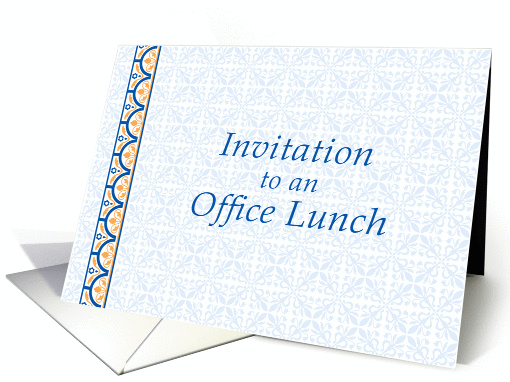 Invitation to an Office Lunch card (86130)