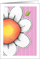Daisy Joy pink card