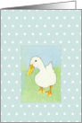 Duck Kiss Dots card