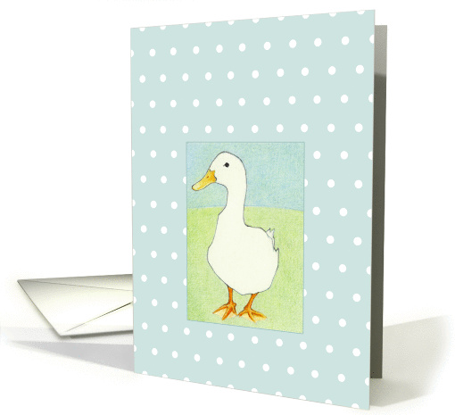 Duck Cool Dots card (94639)