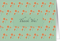 Naila Floral Batik Thank You Card