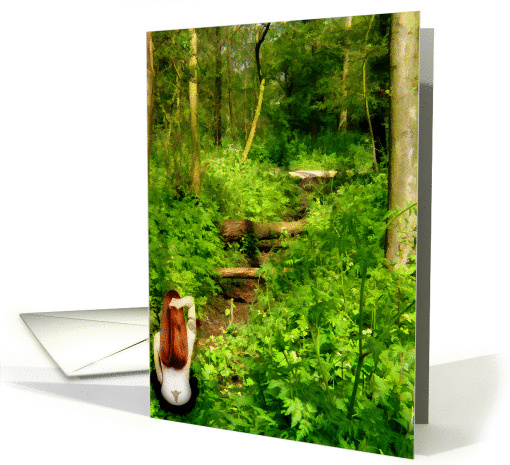 The Wood Nymph card (49894)