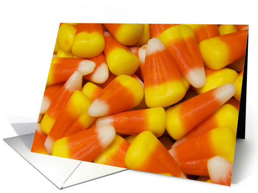 Happy Halloween- Tasty Candy Corn card (261839)