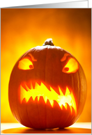 Happy Halloween- Scary Jack O’ Lantern card