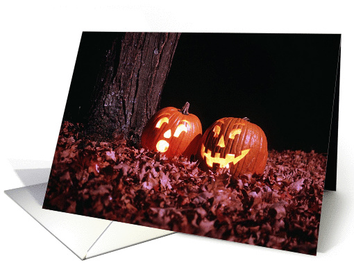 Happy Halloween- Jack O' Lantern Friends card (262077)