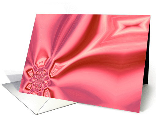 Breast Cancer- Survivor (Pink Abstract) card (270775)