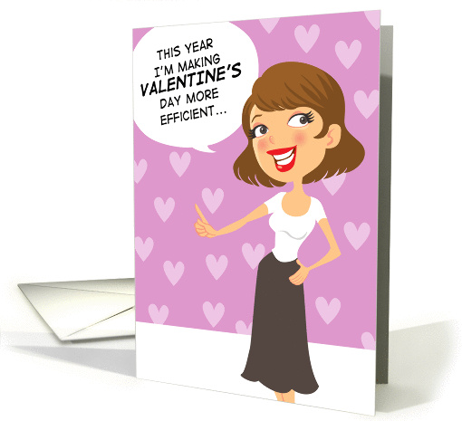Funny Efficient Valentine's Day card (335344)