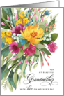 Happy Mother’s Day Beautiful Bouquet for Grandmother card