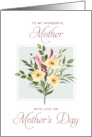 Happy Mother’s Day Mother White Rose Bouquet card