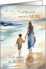 Happy Mothers Day Mom from Son card