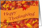 Happy Thanksgiving card