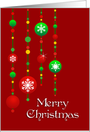 Merry Christmas Bangles card