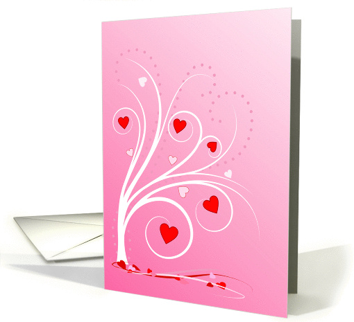 Sweetheart Tree-Pink card (148606)