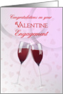 Valentine Engagement card