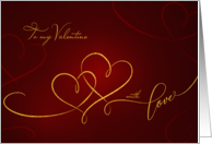 To My Valentine Gold...