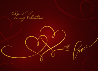 To My Valentine Gold...